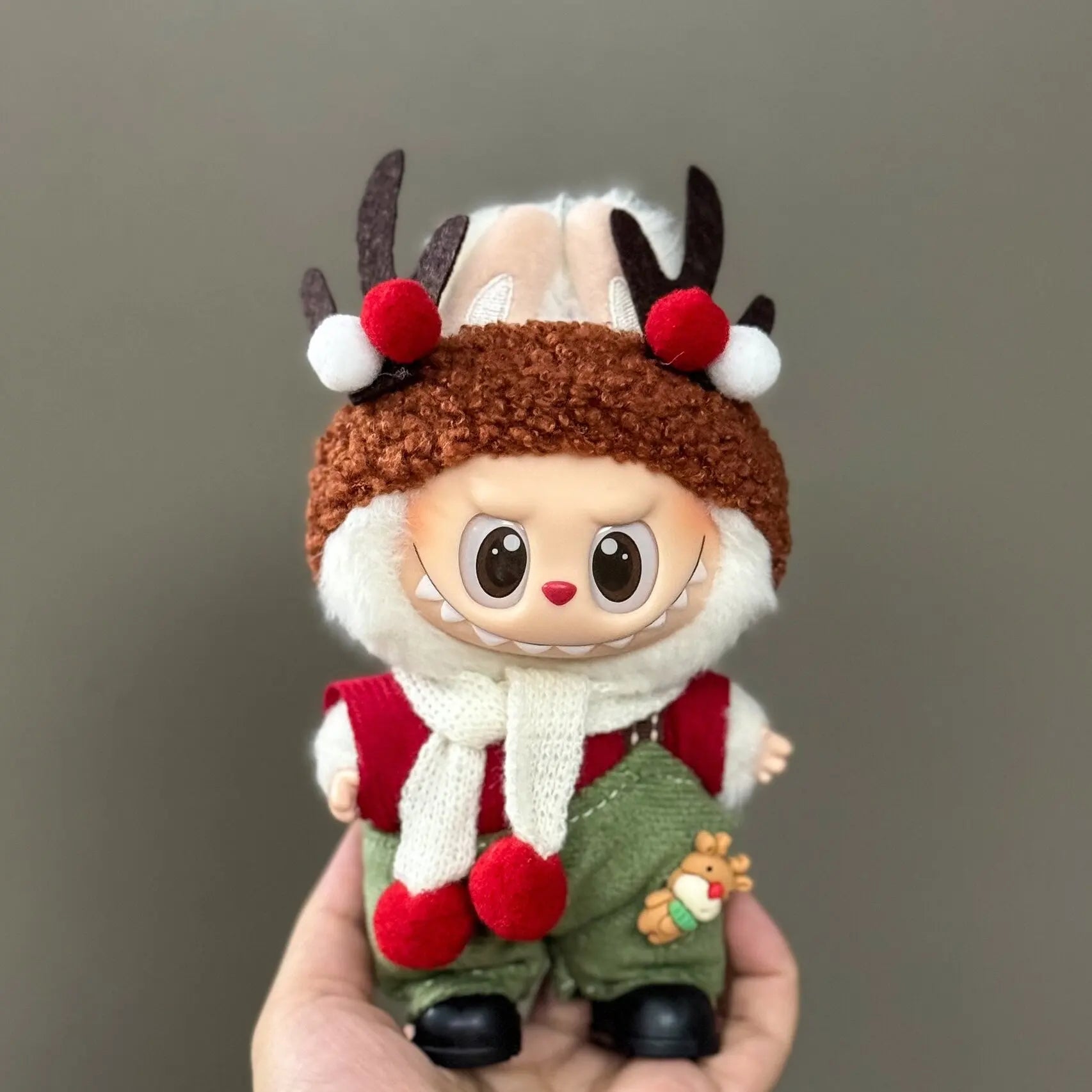 Labubu Doll Christmas Outfit Set