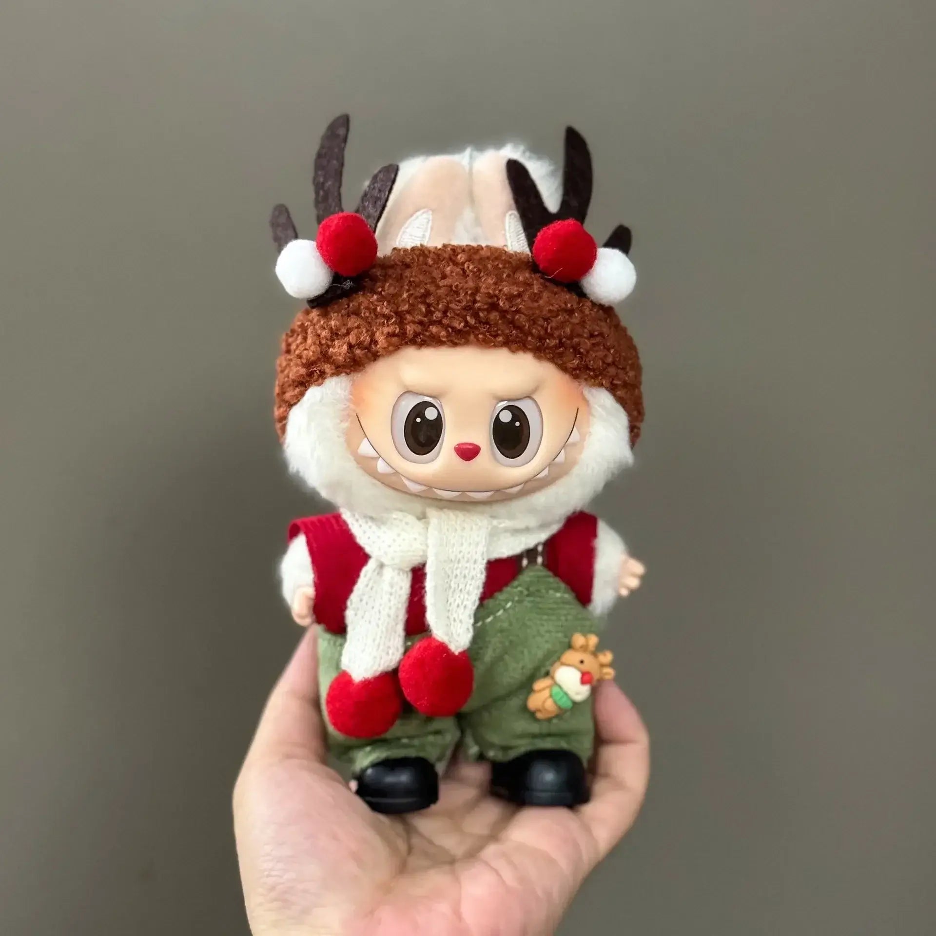 Labubu Doll Christmas Outfit Set