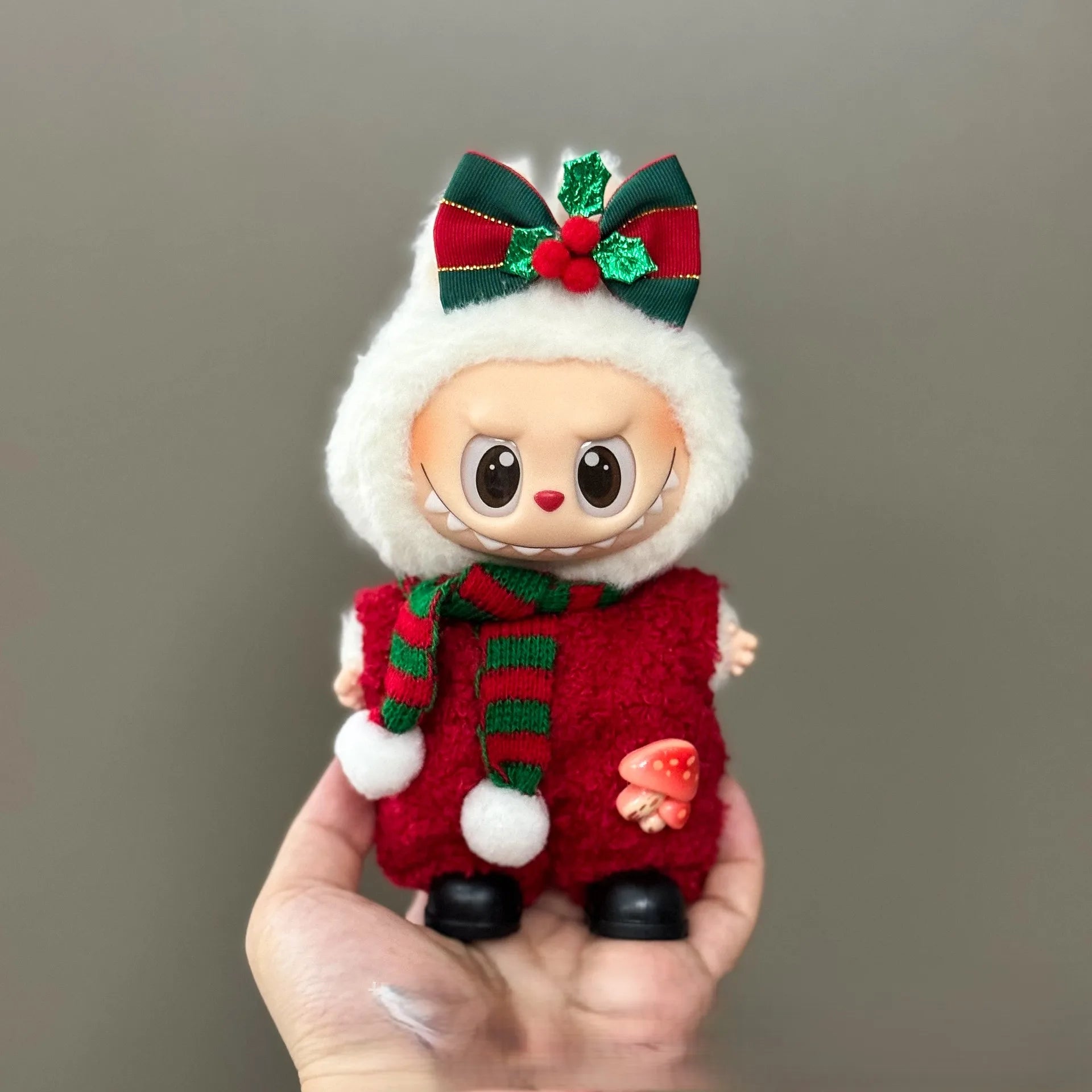 Labubu Doll Christmas Outfit Set