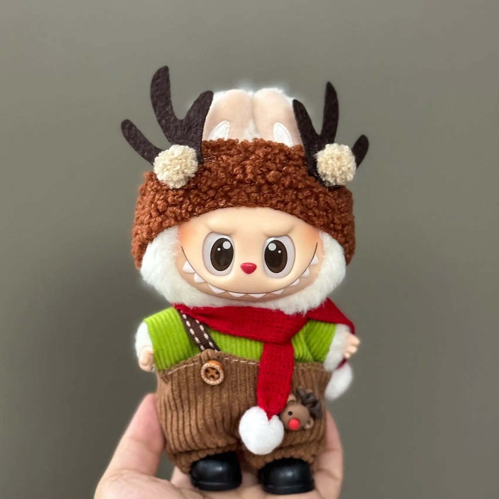 Labubu Doll Christmas Outfit Set