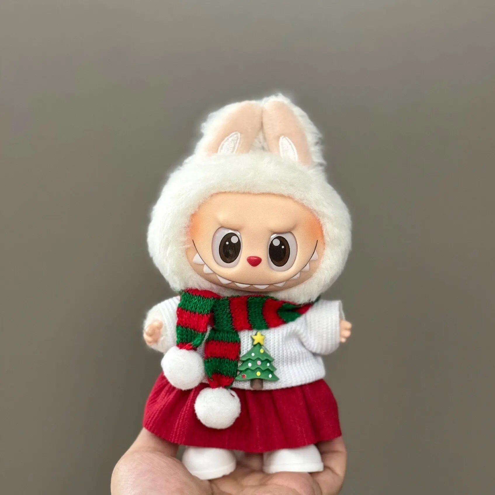 Labubu Doll Christmas Outfit Set