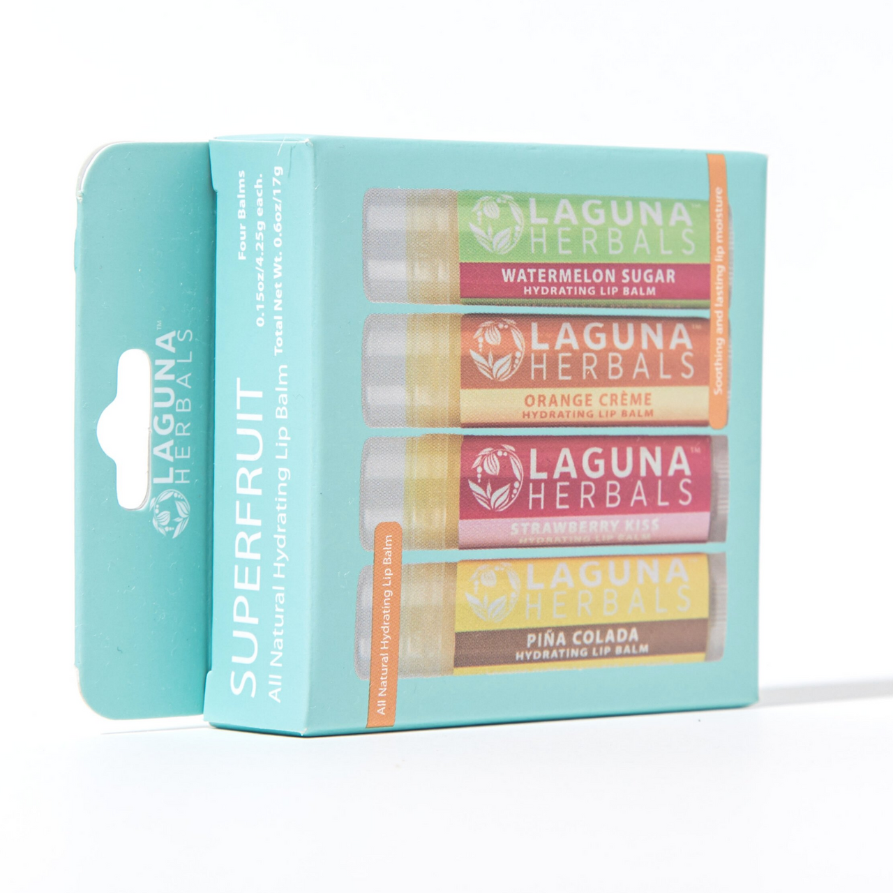 Organic Superfruit Lip Balm 4 pack