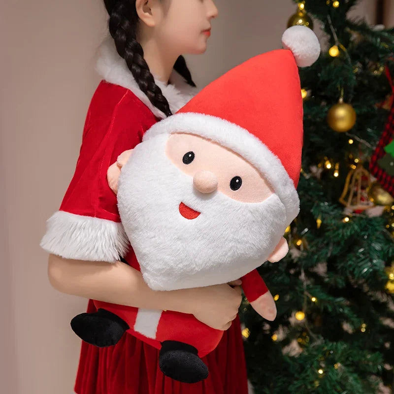 Snowman Santa Holiday Doll Set