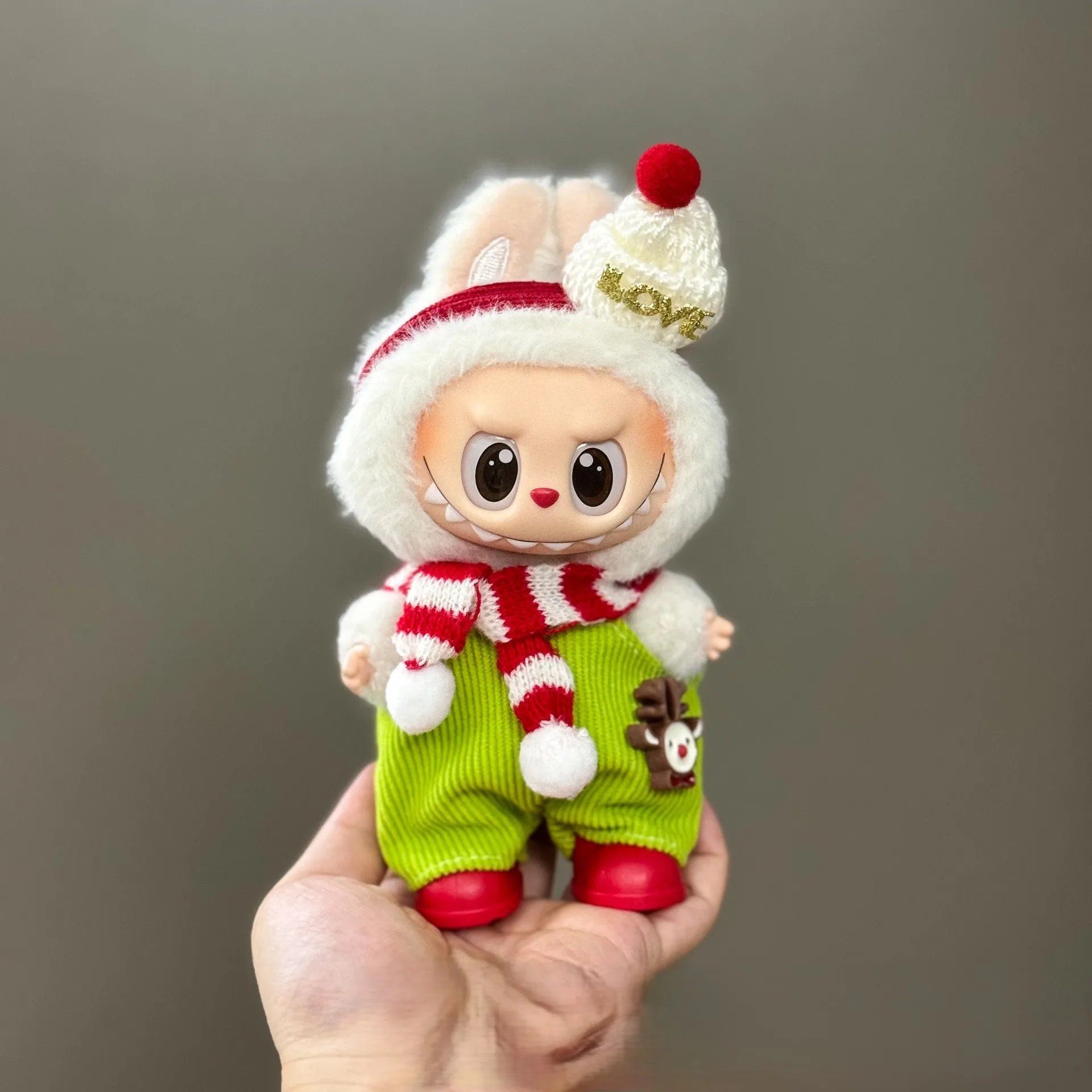 Labubu Doll Christmas Outfit Set