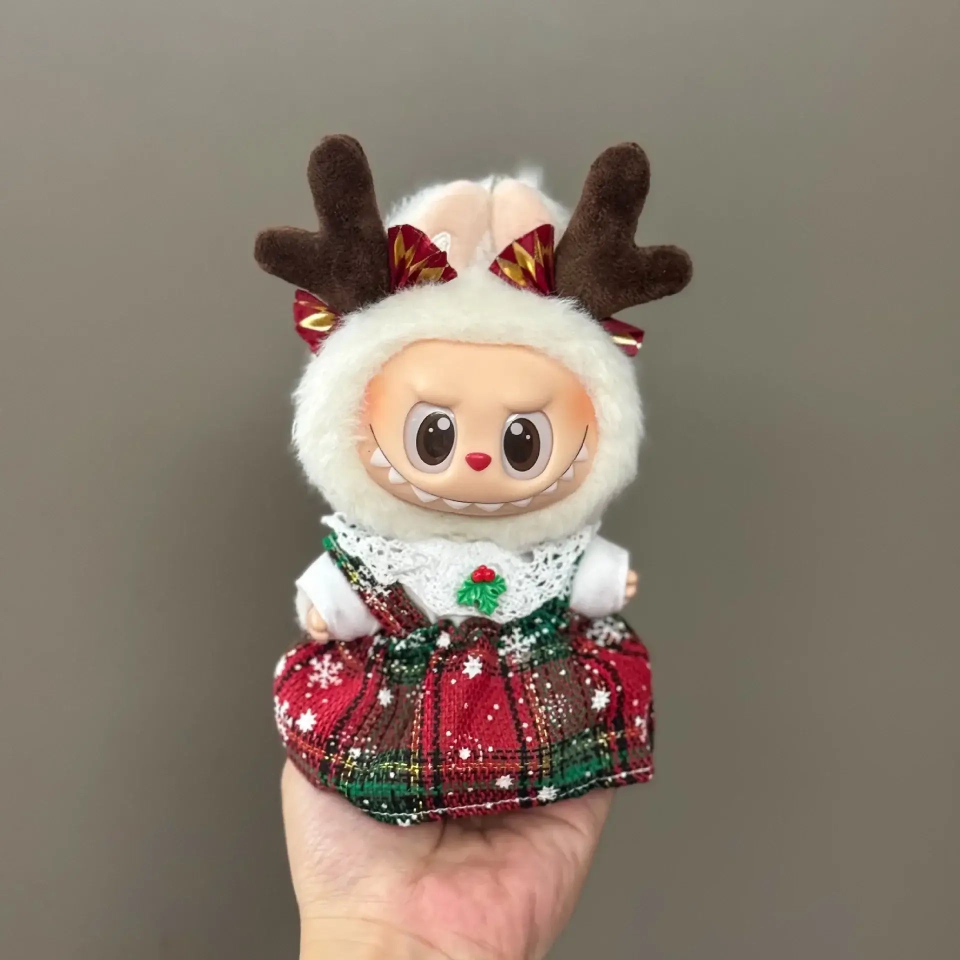 Labubu Doll Christmas Outfit Set