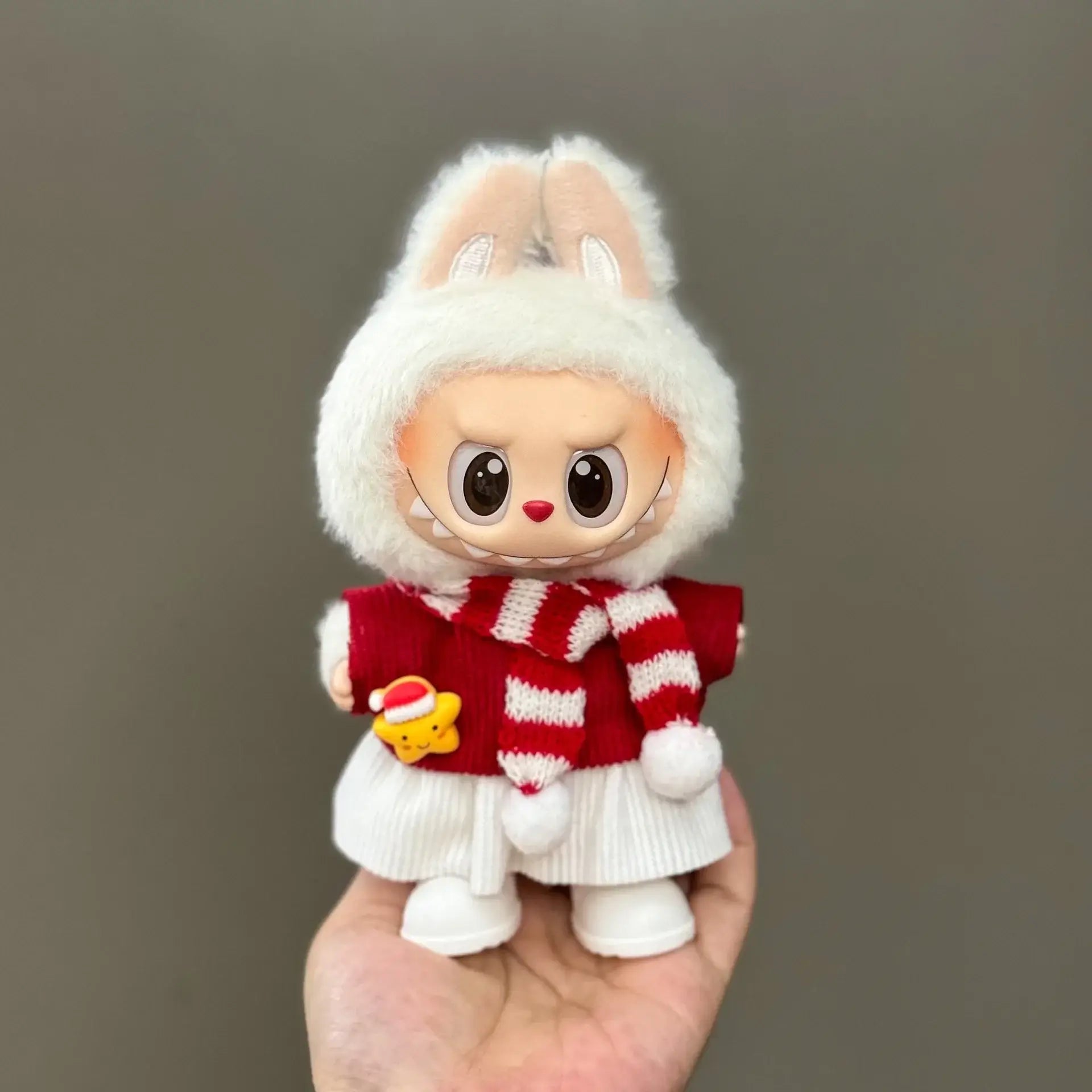 Labubu Doll Christmas Outfit Set