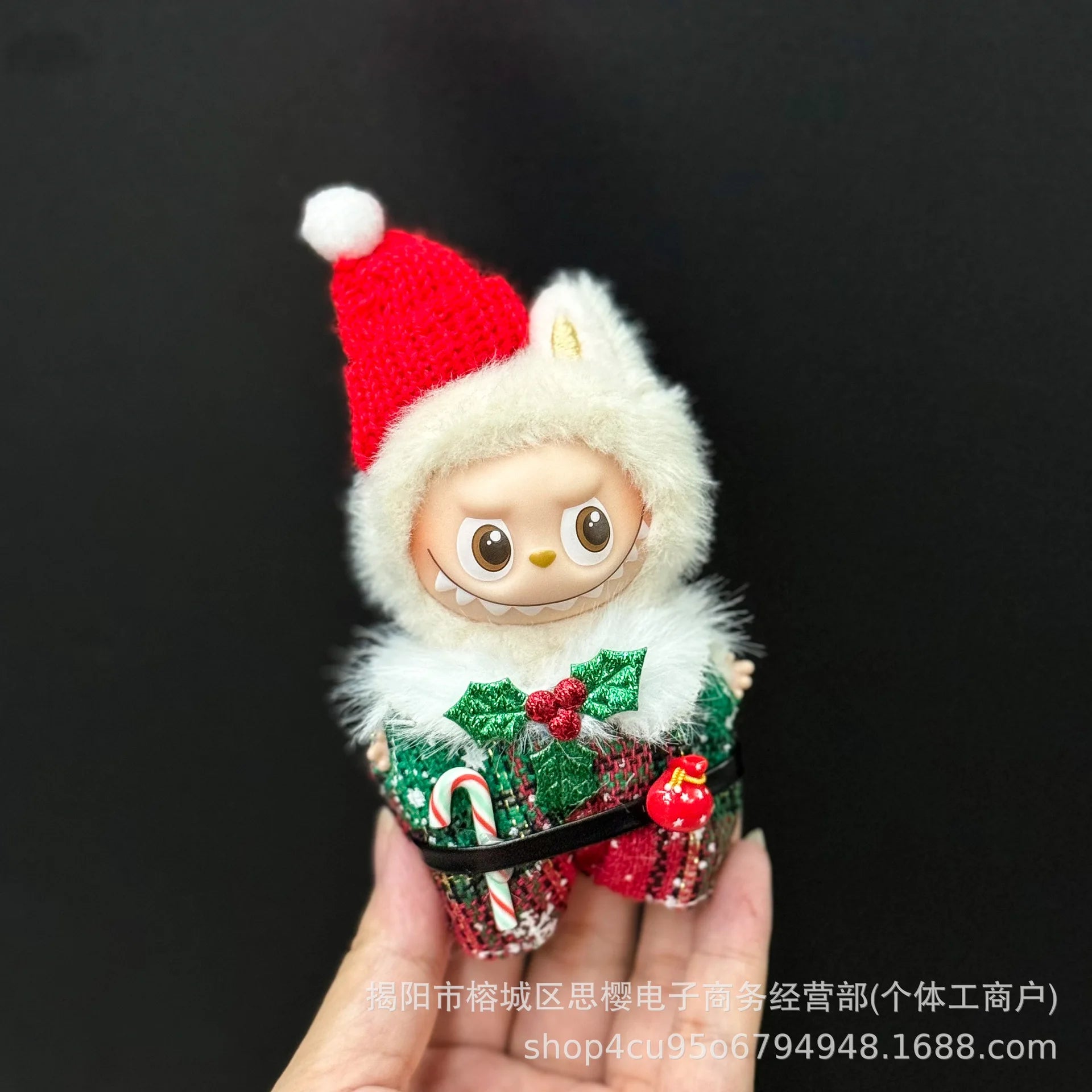 Labubu Doll Christmas Outfit Set