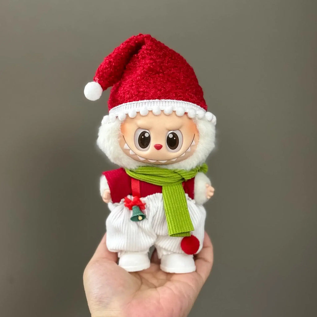 Labubu Doll Christmas Outfit Set
