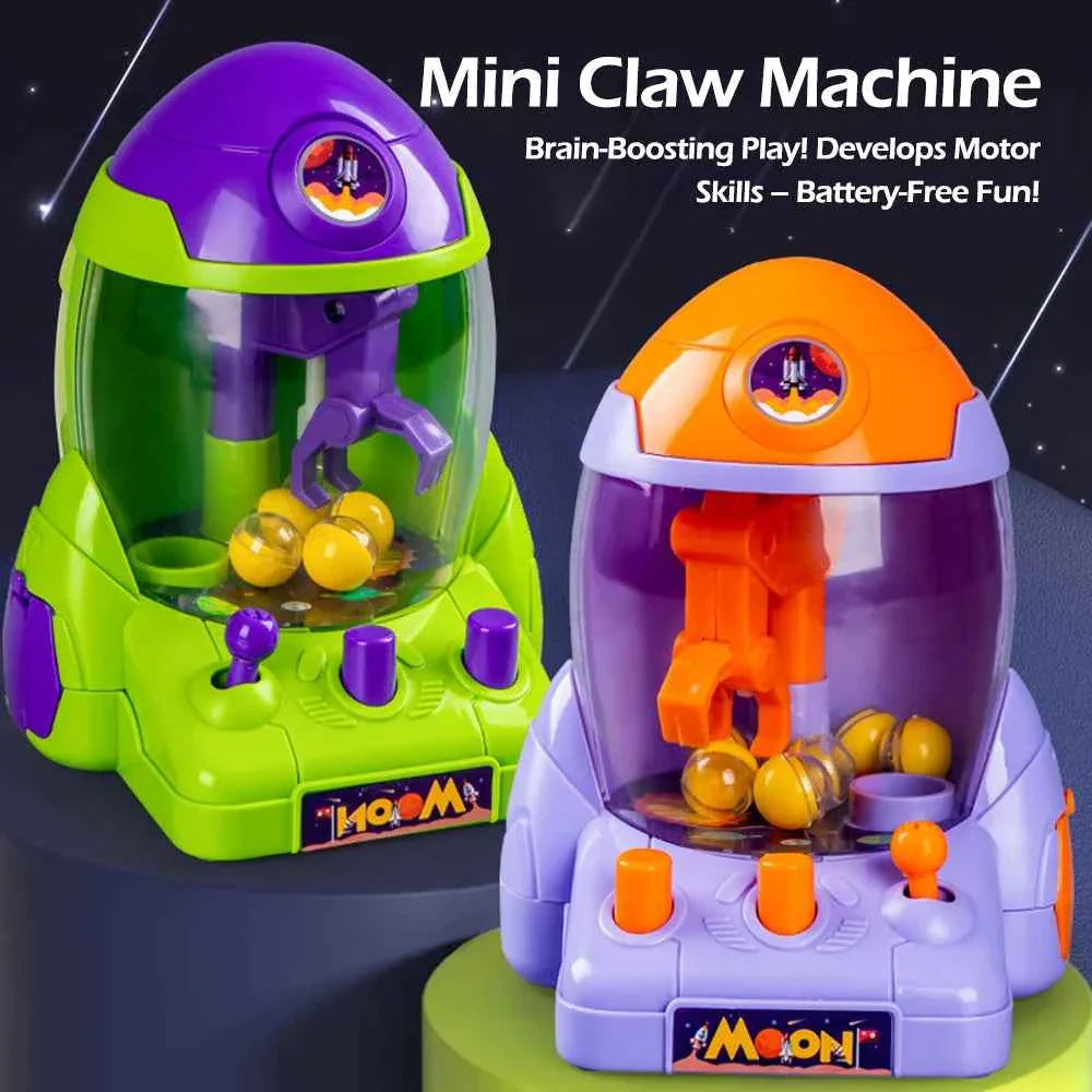 Mini Space Rocket Claw Toy