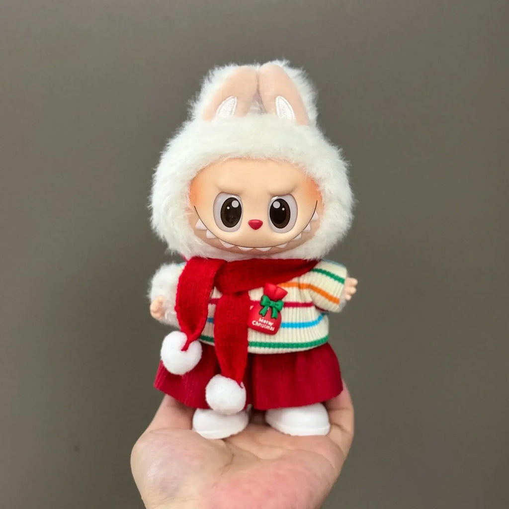 Labubu Doll Christmas Outfit Set