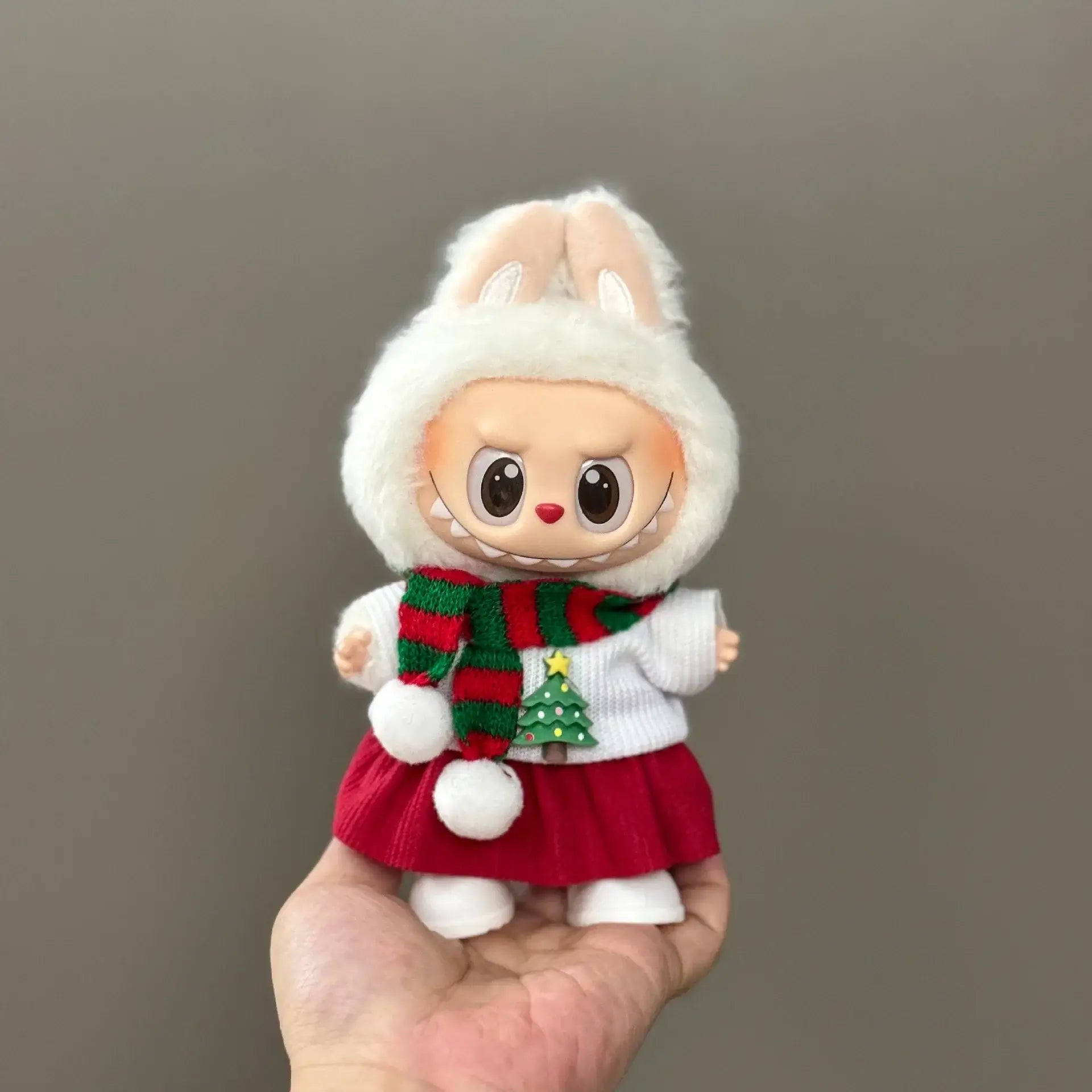 Labubu Doll Christmas Outfit Set