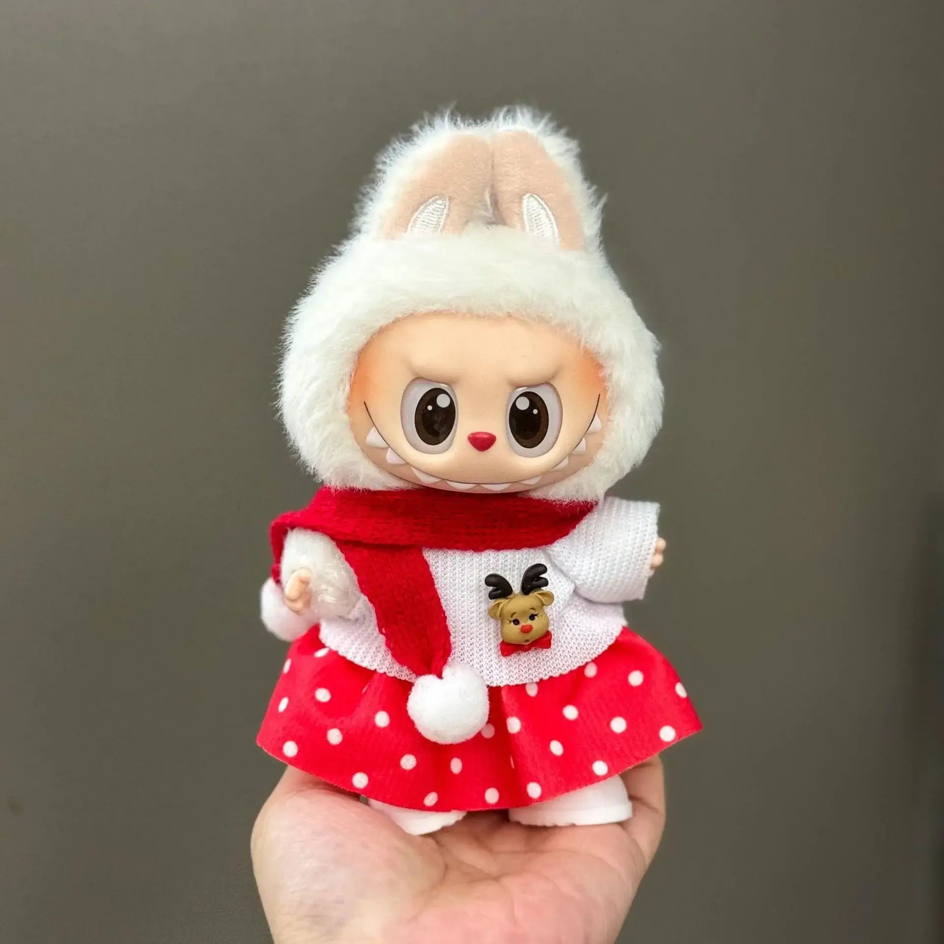 Labubu Doll Christmas Outfit Set