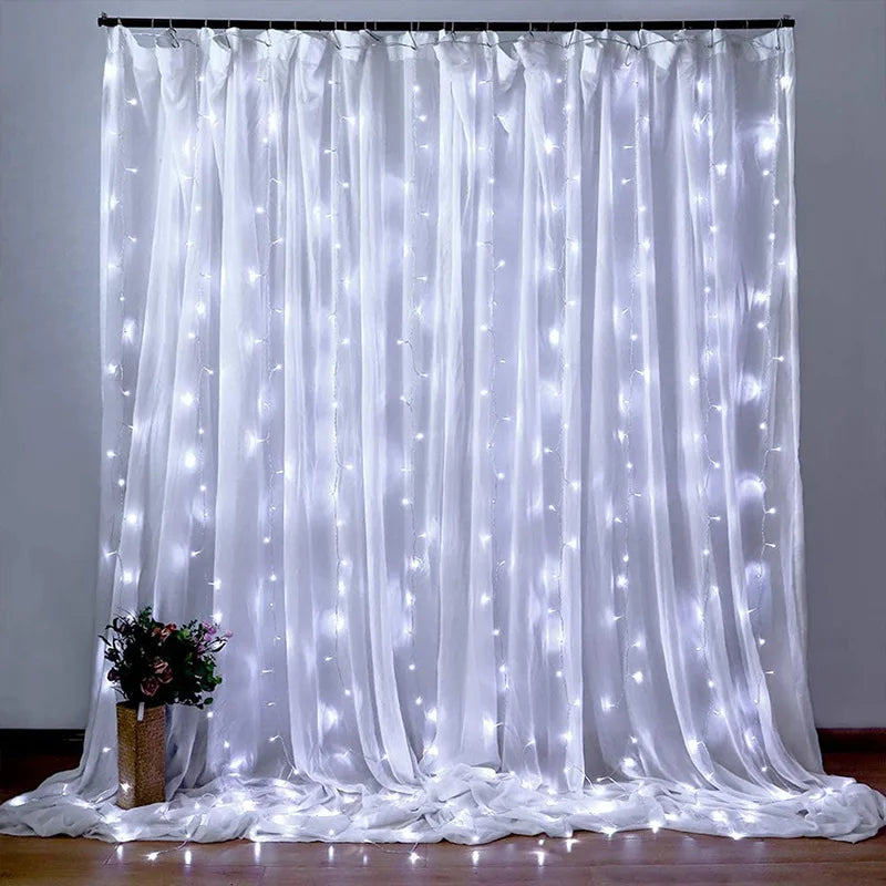 USB Fairy Light Curtain Garland
